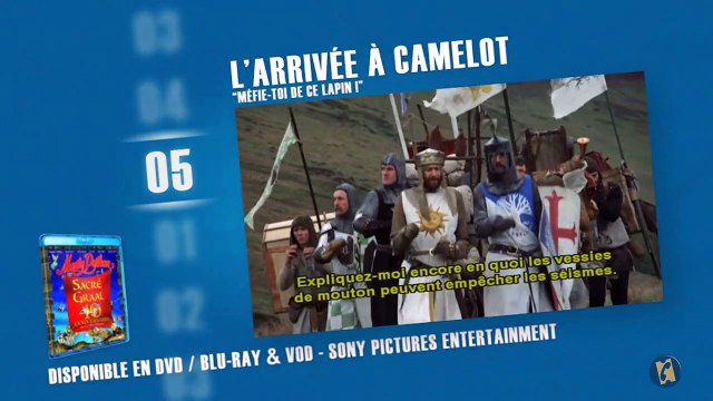 Les scènes cultes dans Sacré Graal