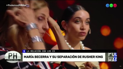 Maria Becerra hablo sobre RusherKing en PH por Telefe