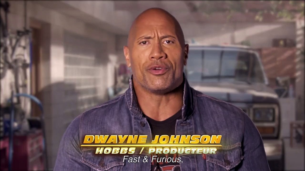 Fast & Furious : Hobbs & Shaw BONUS VO "Les voitures"