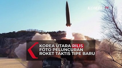 Korea Utara RIlis Foto Kim Jong Un Pantau Tes Rudal Berpanduan Taktis Tipe Baru