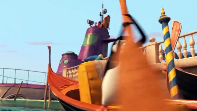 Les Pingouins de Madagascar - EXTRAIT VF La course poursuite