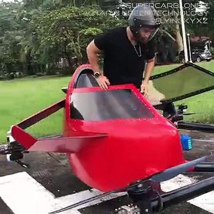 The Homemade Human Drone