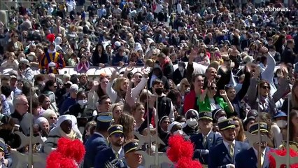 El papa Francisco hace un llamado de paz por la guerra en Ucrania en su mensaje de Pascua