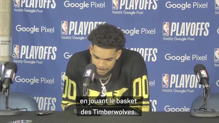 Wolves - Towns : "Nous pouvons être très fiers"