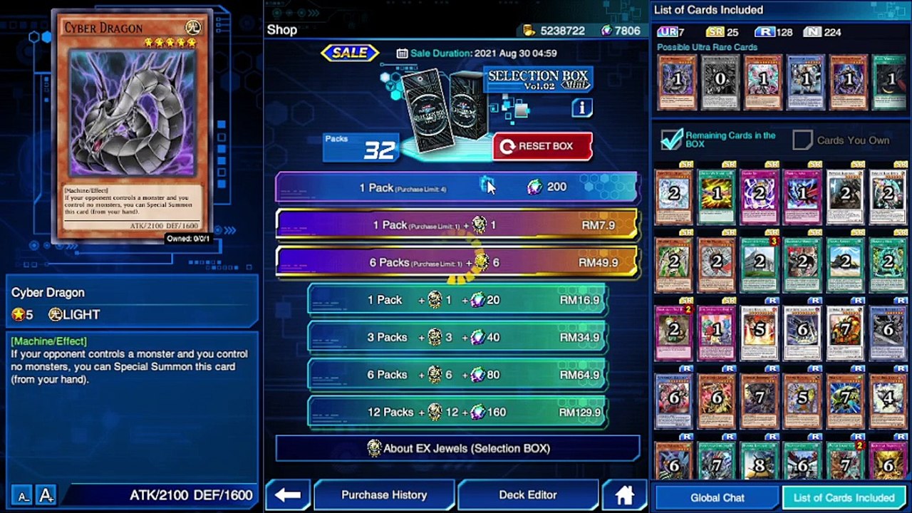 YuGiOh Duel Links - Mini Selection Box Vol.2 Unbox!!!