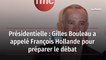 Présidentielle : Gilles Bouleau a appelé François Hollande pour préparer le débat