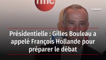 Présidentielle : Gilles Bouleau a appelé François Hollande pour préparer le débat