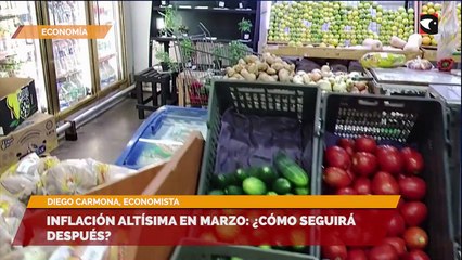 Inflación altísima en marzo: ¿cómo seguirá después?