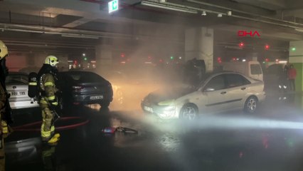 Çamlıca Camii otoparkında korku dolu anlar! Ekipler sevk edildi