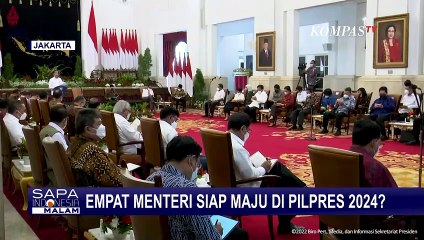 Ada 4 Menteri Kabinet Indonesia Maju yang Disebut-sebut Berniat Maju Pilpres 2024, Benarkah?
