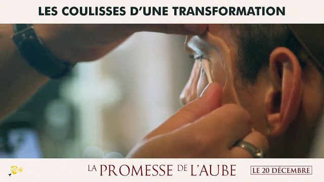 La Promesse de l'aube BONUS La transformation de Pierre Niney