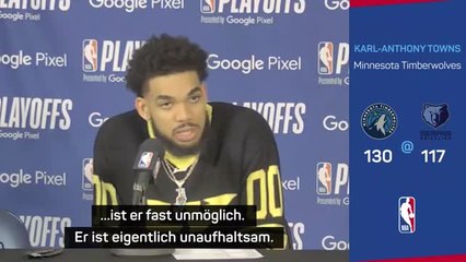 Towns zu Edwards: "Er ist ein besonderes Talent"