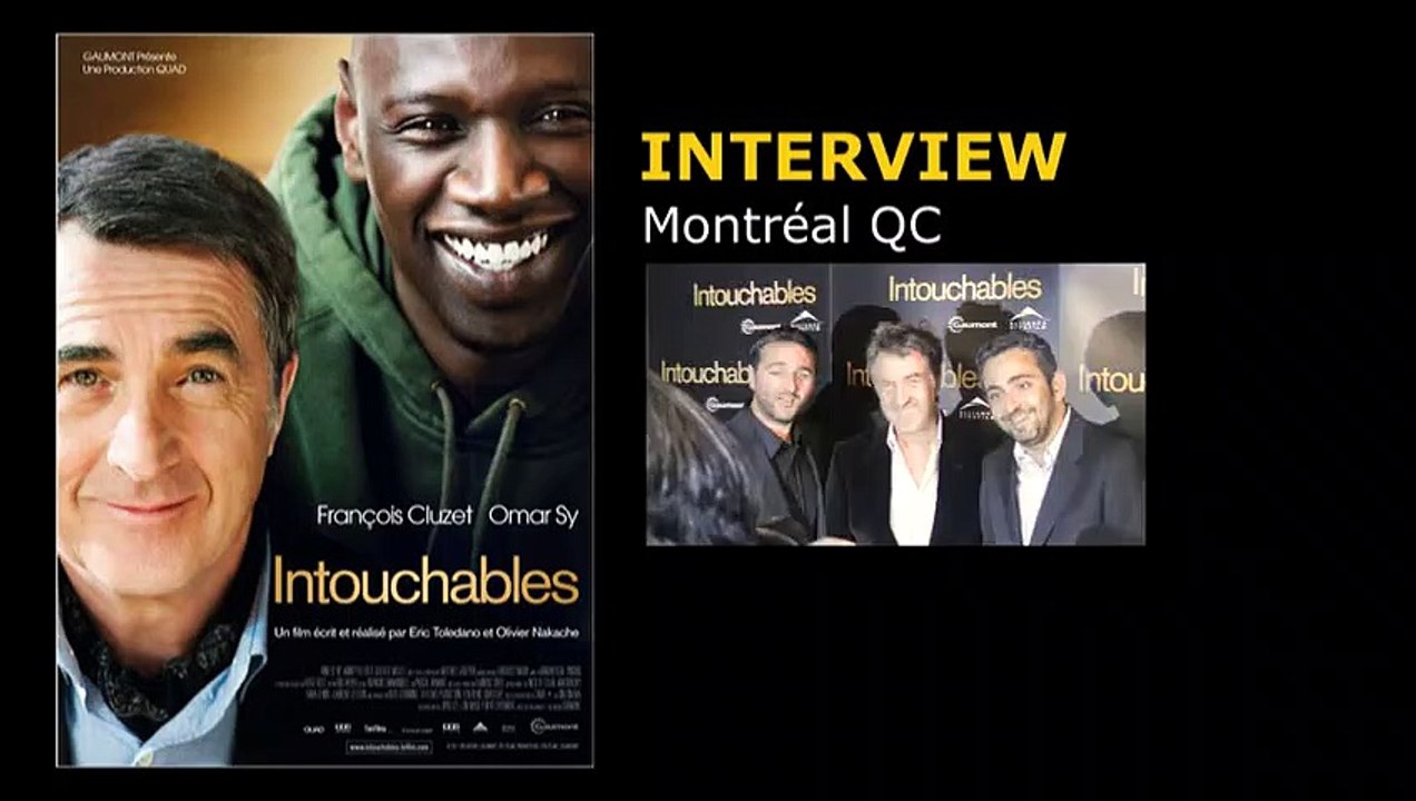 François Cluzet, Olivier Nakache, Eric Toledano Interview 2: Intouchables