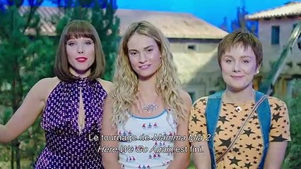 Mamma Mia: Here We Go Again! BONUS VO "Fin de tournage"