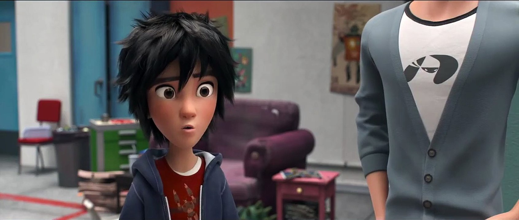 Les Nouveaux héros - EXTRAIT VF "Rencontre avec Fred"