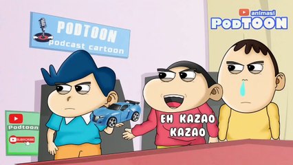 Animasi podtoon main petak umpet bikin ngakak