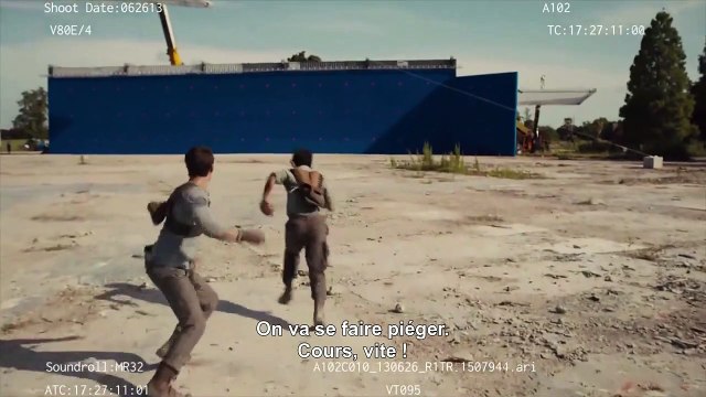 Le Labyrinthe - MAKING OF VOST Effets spéciaux : comparatif avant / après