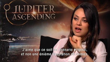 Mila Kunis aime que Jupiter soit "une dure à cuire"