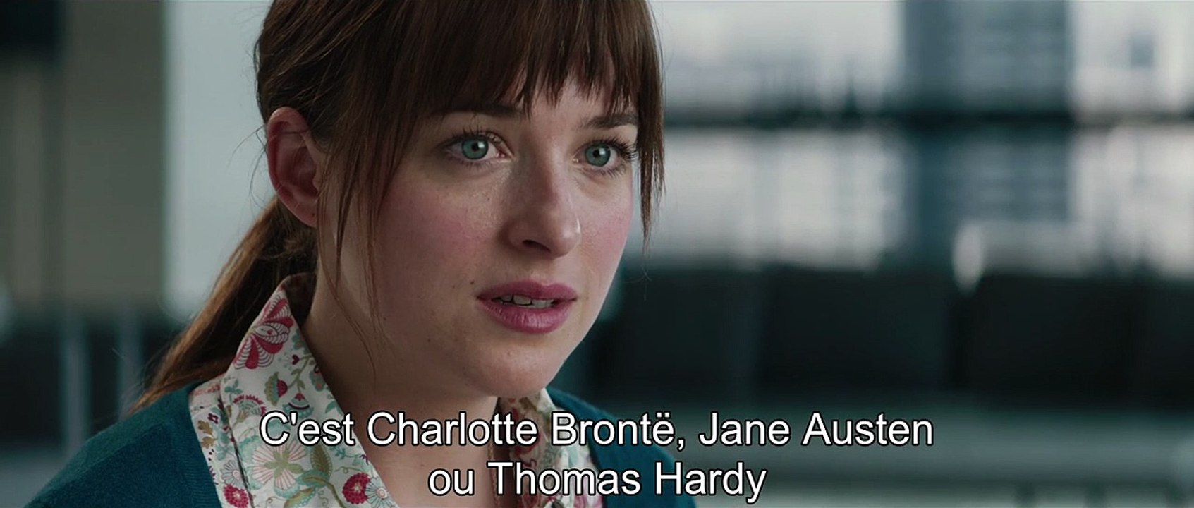 Cinquante Nuances de Grey - EXTRAIT VOST "Christian retourne la situation pendant l'interview"
