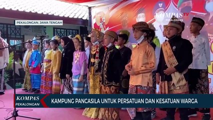 Kampung Pancasila Untuk Persatuan dan Kesatuan Warga