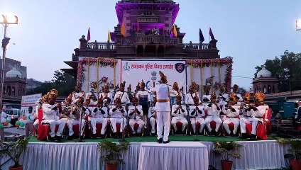 Police Diwas : पुलिस के बैण्ड की मधुर धुनों ने मन मोहा