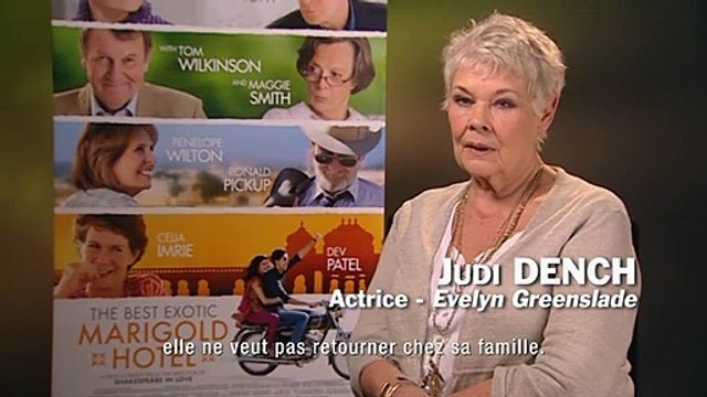Judi Dench, Tina Desai, John Madden, Dev Patel, Tom Wilkinson Interview : Indian Palace