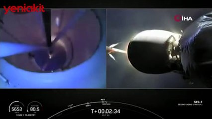 SpaceX, ABD’ye ait istihbarat uydusunu uzaya fırlattı