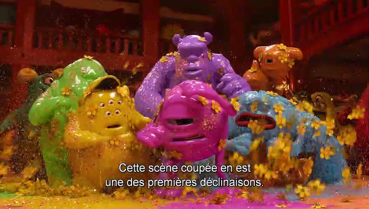 "Soirée Cinéma" - Une scène coupée de "Monstres Academy"