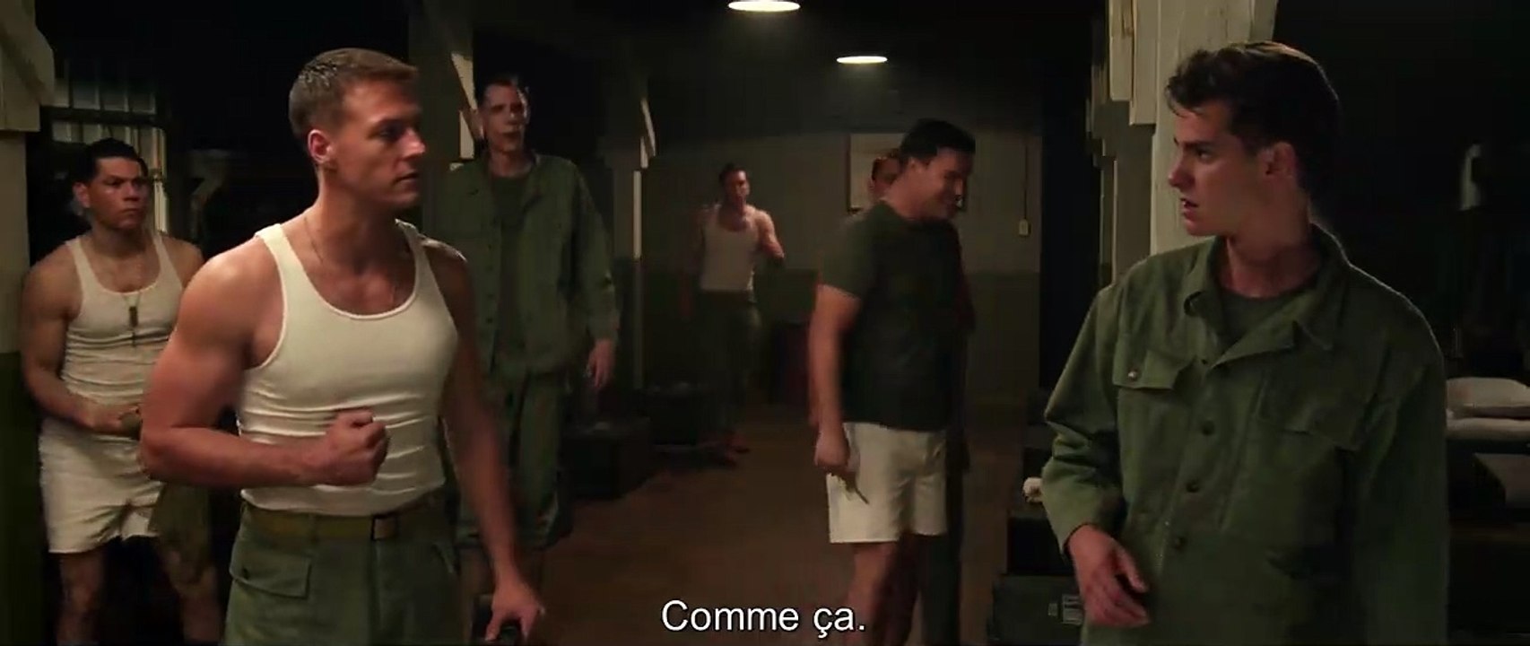 Tu ne tueras point - EXTRAIT VOST "Vas-y, cogne-moi"