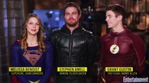 Les stars de Flash, Arrow, Supergirl et Legends of Tomorrow dévoilent le cross-over au magazine EW