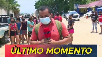 Protestan en SPS porque dos policías habrían asesinado a una persona en col. Esquipulas