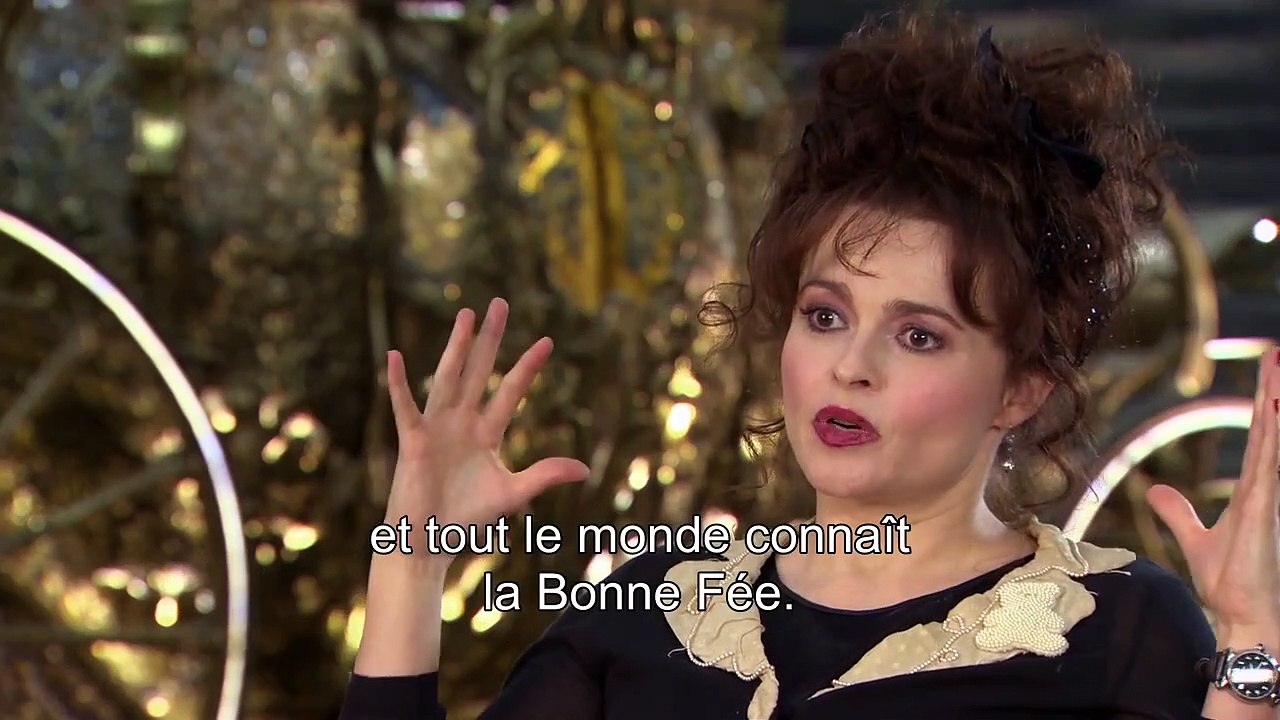 Cendrillon - MAKING OF VOST "Helena Bonham Carter interprète la Marraine"