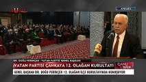 Perinçek'ten 'sığınmacılar' açıklaması: Amerika merkezli bir kampanya yürütülüyor, başında da Ümit Özdağ var