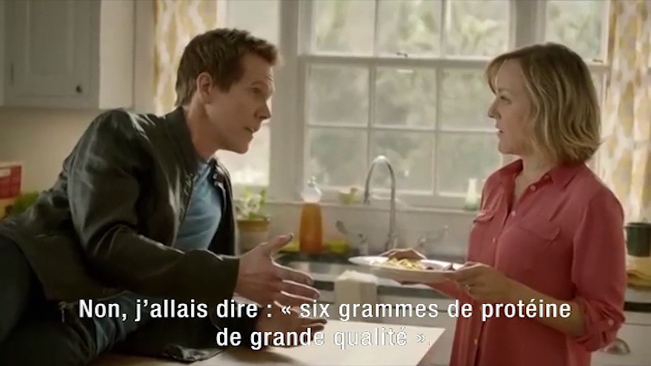 Des oeufs et Kevin Bacon pour le petit dej !