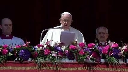 Papa faz apelo por paz na 'Páscoa de guerra'