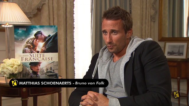 Suite Française : Michelle Williams vue par Matthias Schoenaerts et Saul Dibb