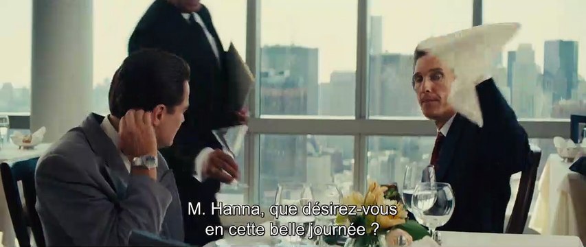 Le loup de Wall Street Premier jour à Wall Street