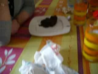 Gateau pas cuit d'adé