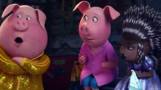 Tous en scène EXTRAIT VF Rosita rassure Ash