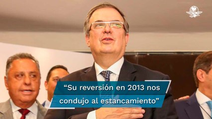 Ebrard hace un llamado por la reforma eléctrica de AMLO; es "imperante" aprobarla, dice