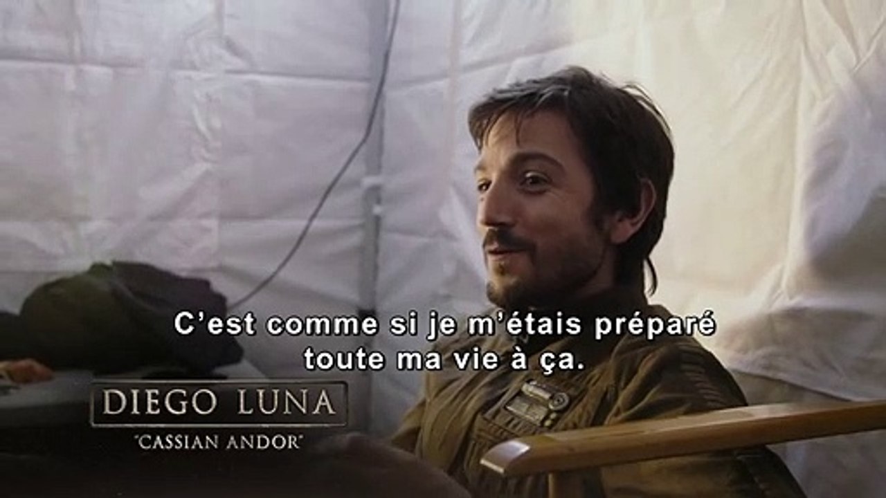 Rogue One BONUS VO "Sur le tournage avec Diego Luna"