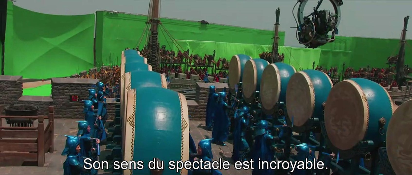 La Grande Muraille BONUS VO "Travailler avec Zhang Yimou"