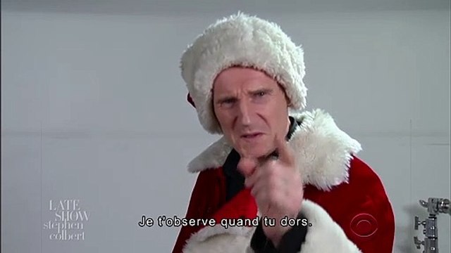 Liam Neeson passe une audition pour le rôle du Père Noël