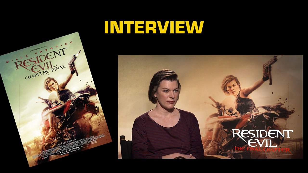 Milla Jovovich : "Resident Evil a fait reculer...