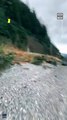 Woman Narrowly Misses Rockslide in Juneau