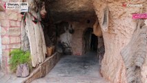Las casas subterráneas de Libia esperan la reactivación del turismo
