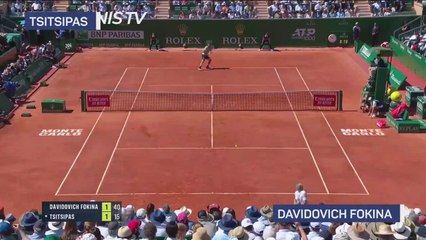 Tsitsipas goes back-to-back at Monte Carlo