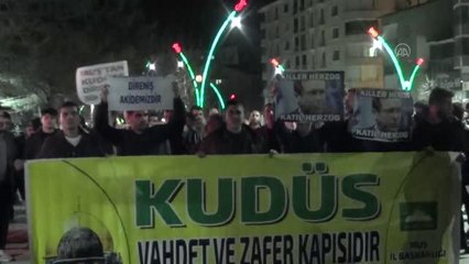 İsrail'in Mescid-i Aksa baskını protesto edildi
