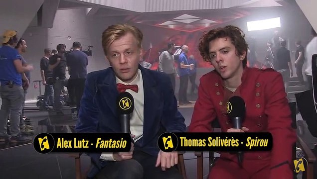 Les Aventures de Spirou et Fantasio Visite du tournage