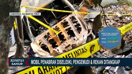 Sopir yang Tabrak Ruko Hingga Sebabkan Kebakaran di Samarinda Diamankan Polisi